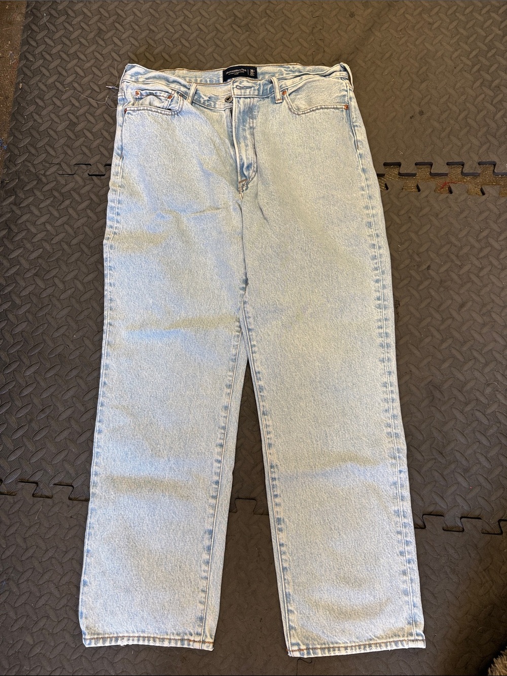 Abercrombie Light Blue Men's Denim Jeans 36x32